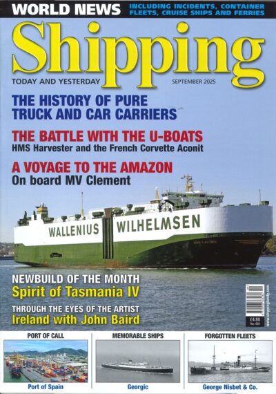 SHIPPING - TODAY AND YESTERDAY