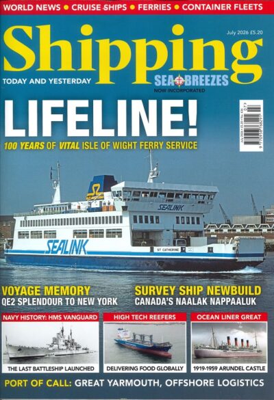 MAGAZINE SHIPPING - TODAY AND YESTERDAY