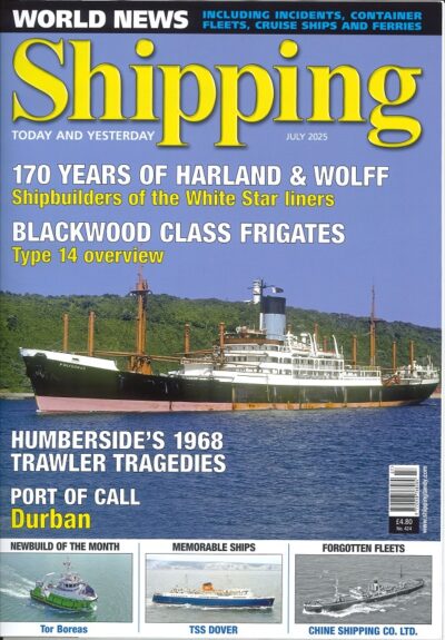 SHIPPING - TODAY AND YESTERDAY