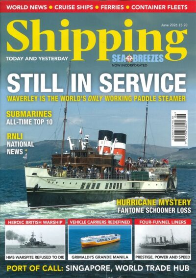 MAGAZINE SHIPPING - TODAY AND YESTERDAY