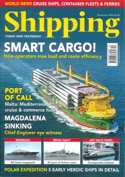 MAGAZINE SHIPPING - TODAY AND YESTERDAY