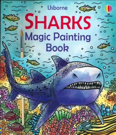 SHARKS MAGIC PAINTING BOOK