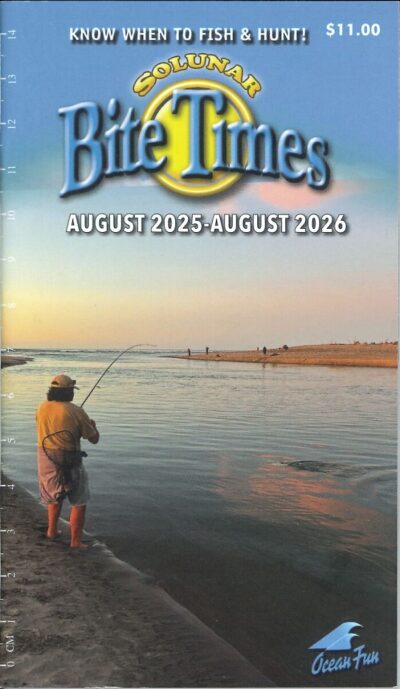 SOLUNAR BITE TIMES AUGUST 2025 JULY 2026