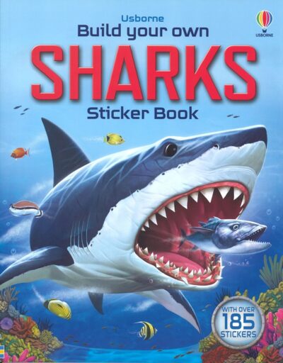 BUILD YOUR OWN SHARKS STICKER BOOK