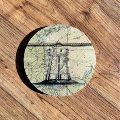 BEAN ROCK LIGHTHOUSE WALL HANGING