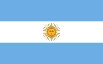 COURTESY FLAG - ARGENTINA