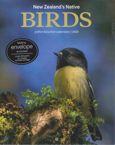 NEW ZEALAND NATIVE BIRDS CALENDAR 2026