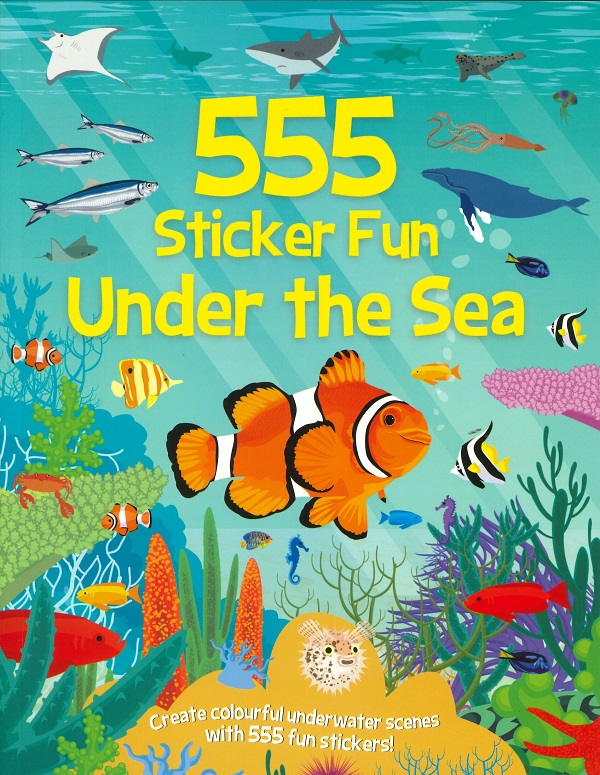 555 STICKER FUN UNDER THE SEA