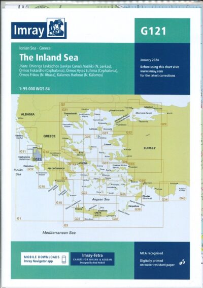 THE INLAND SEA CHART G121