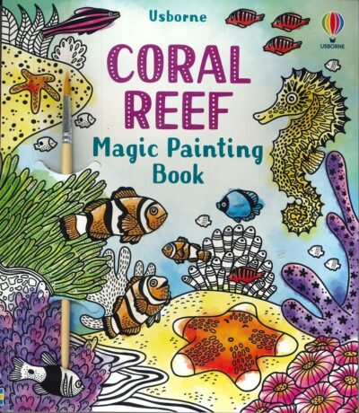 CORAL REEF MAGIC PAINTING BOOK