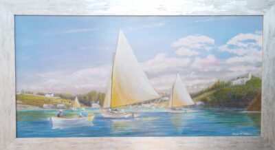 "GHOSTING ACROSS THE LINE"