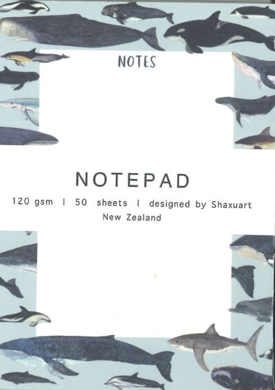 NOTEPAD - WHALES AND DOLPHINS