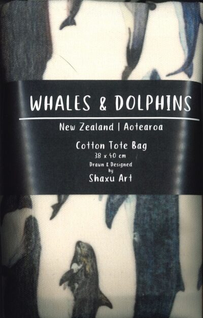 TOTE BAG - WHALES AND DOLPHINS